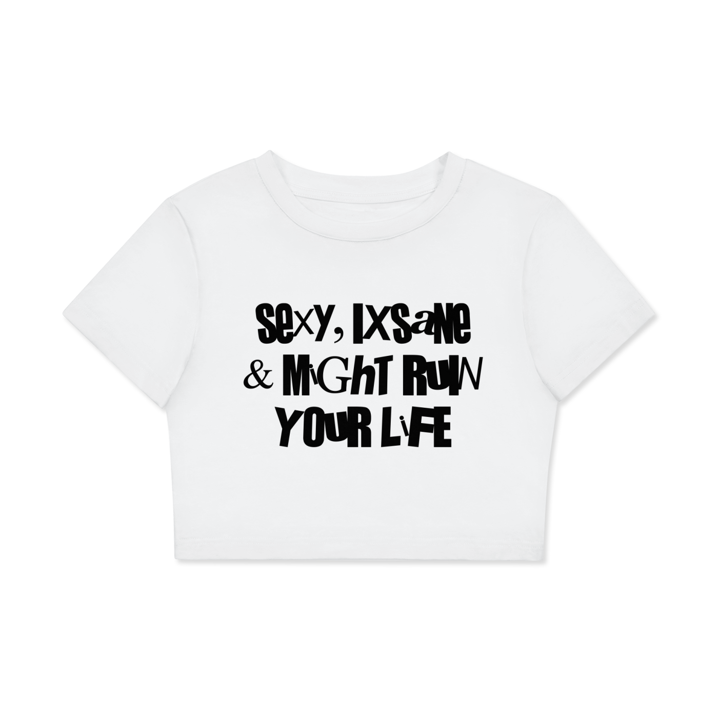Ruin your life crop top