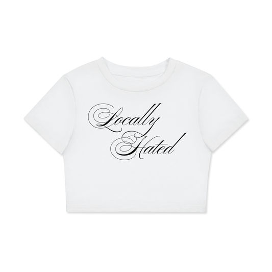 Locally Hated- White Top