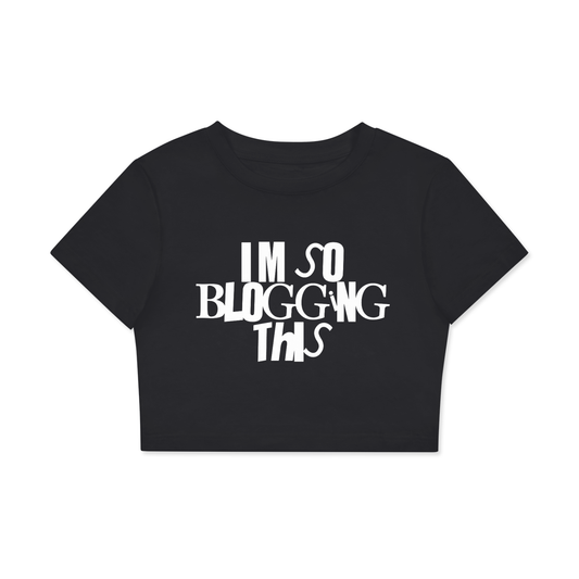 Bloggin Crop Top
