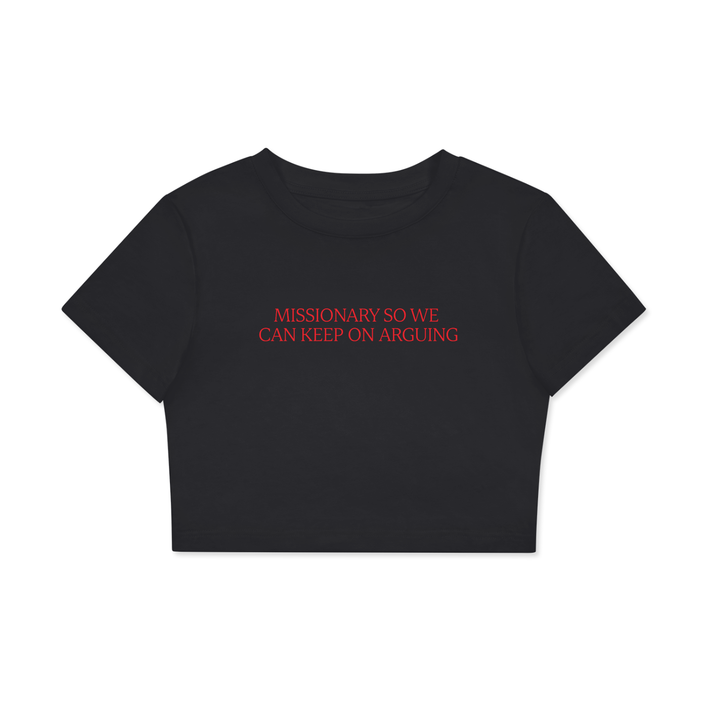 Missonary Crop Top