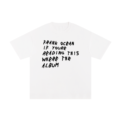 Where The Album T-shirt