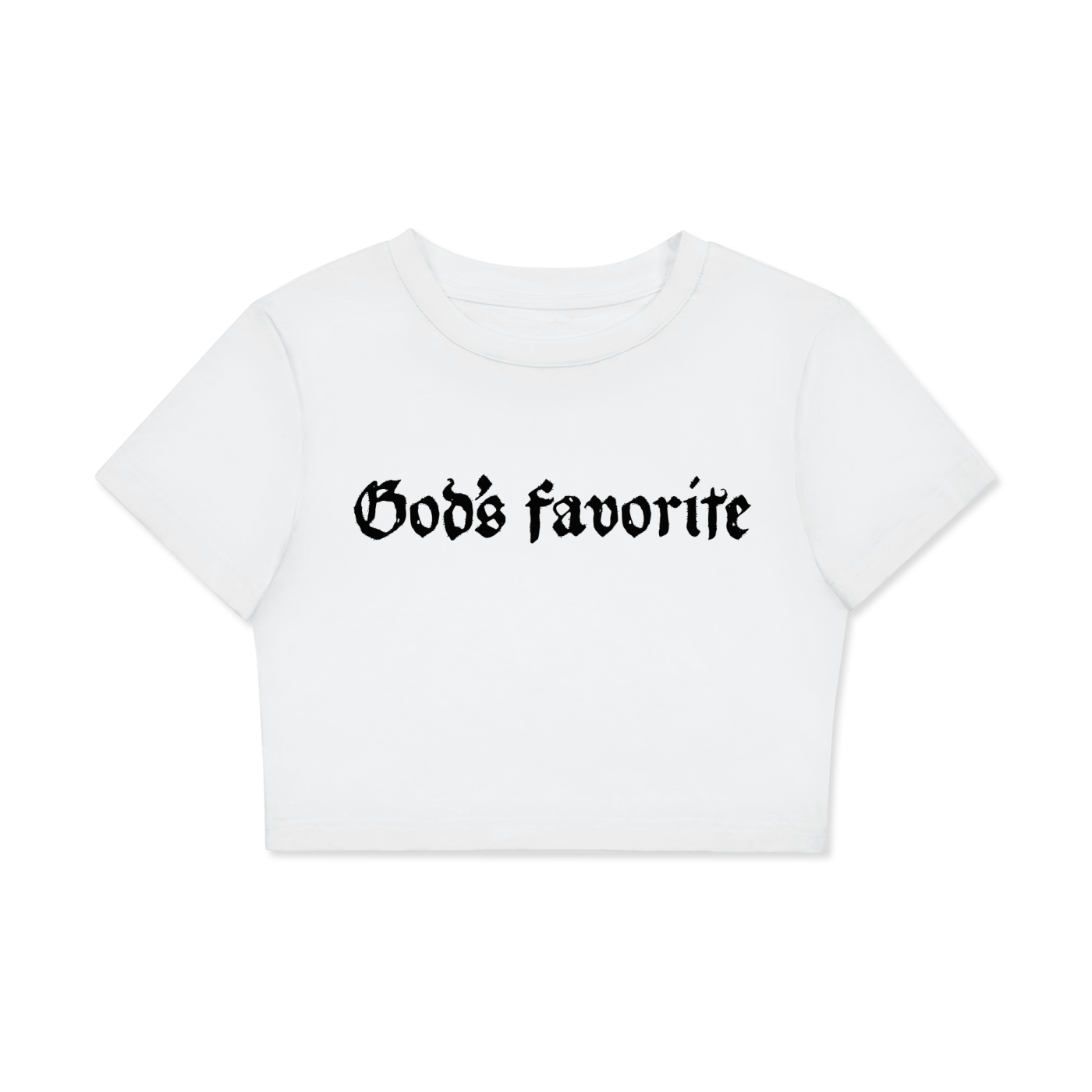 God's Favorite Crop Top
