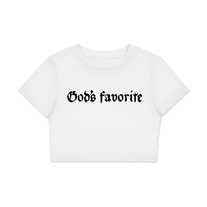 God's Favorite Crop Top