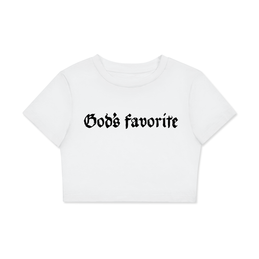 God's Favorite Crop Top