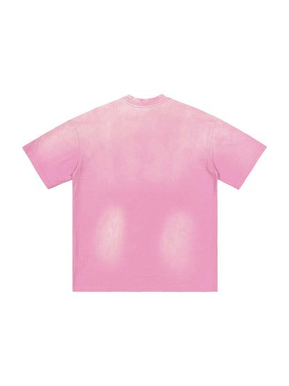 Pink+White T-shirt